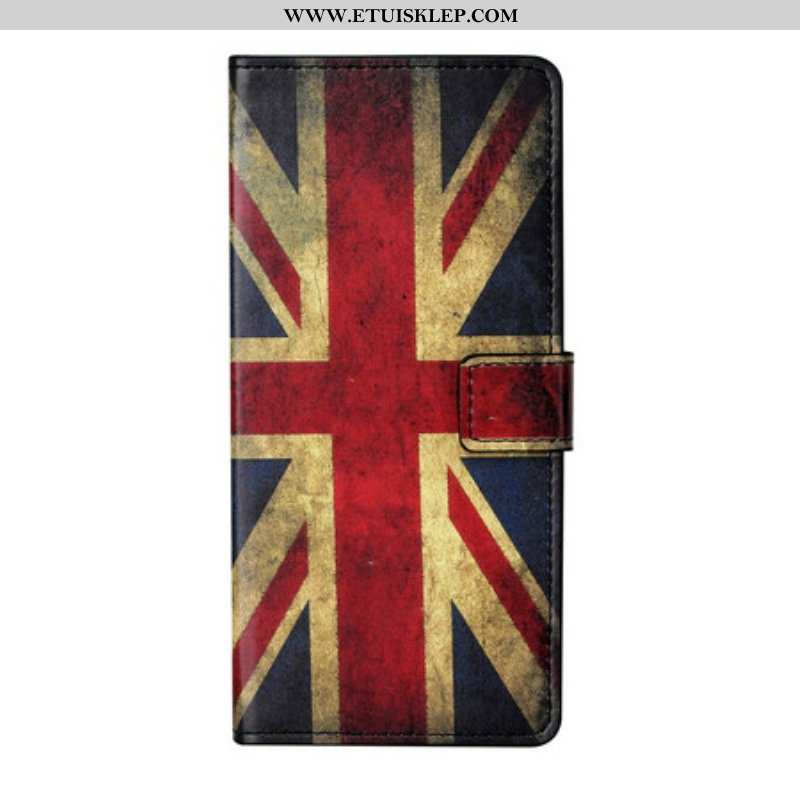 Etui Folio do iPhone 13 Pro Flaga Anglii